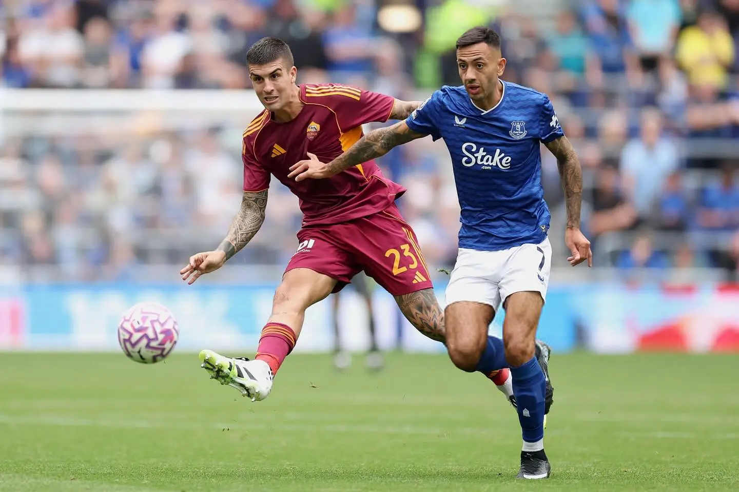 mancini everton roma