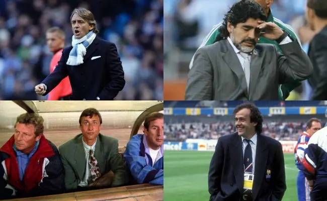 mancini maradona cruijff platini