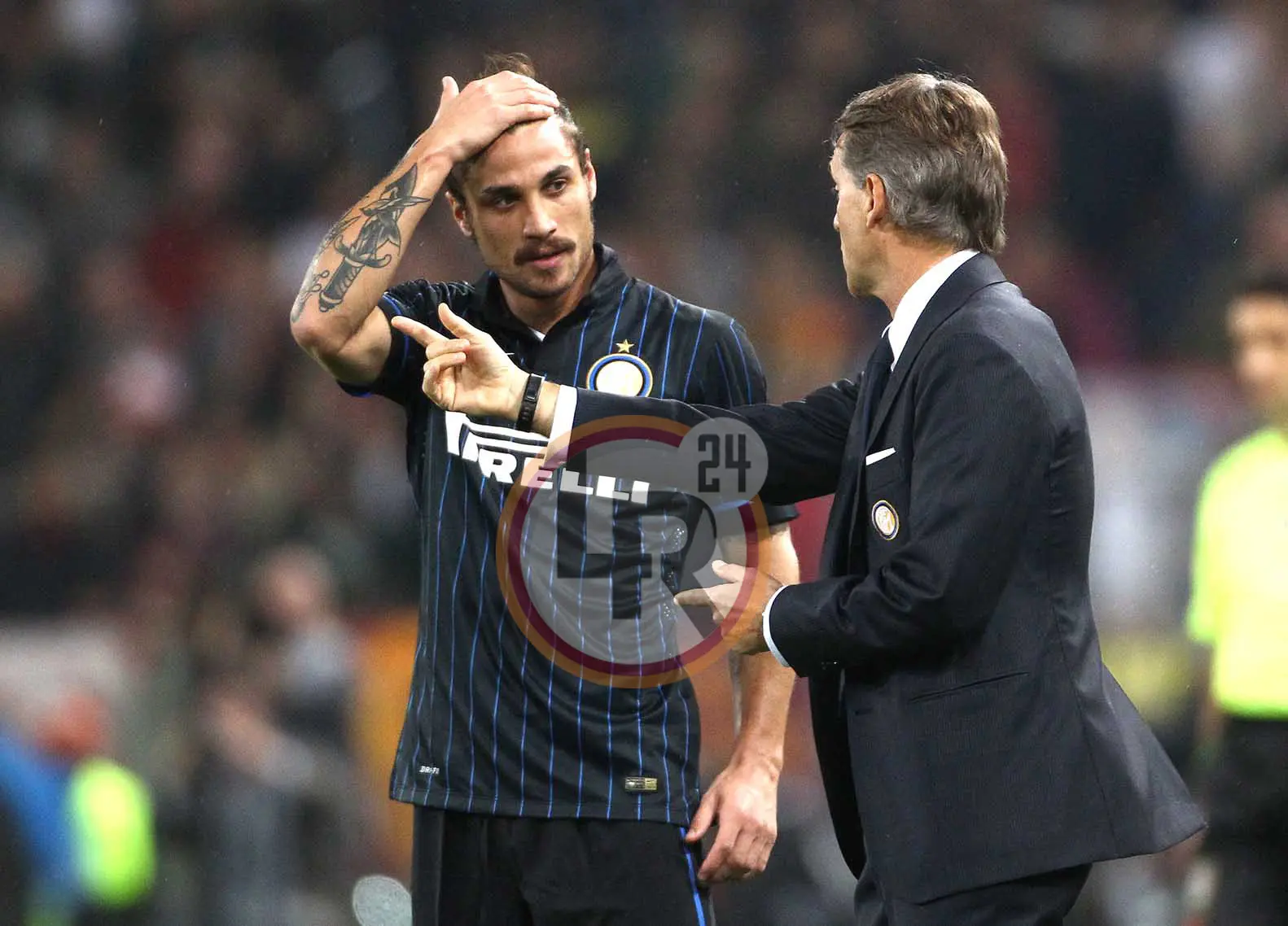 mancini osvaldo indicazioni roma inter mancini