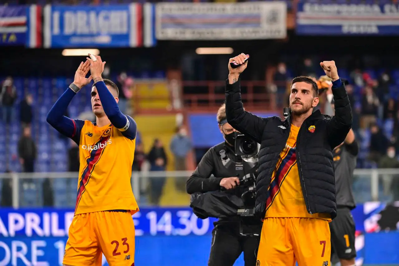 mancini pellegrini sampdoria roma