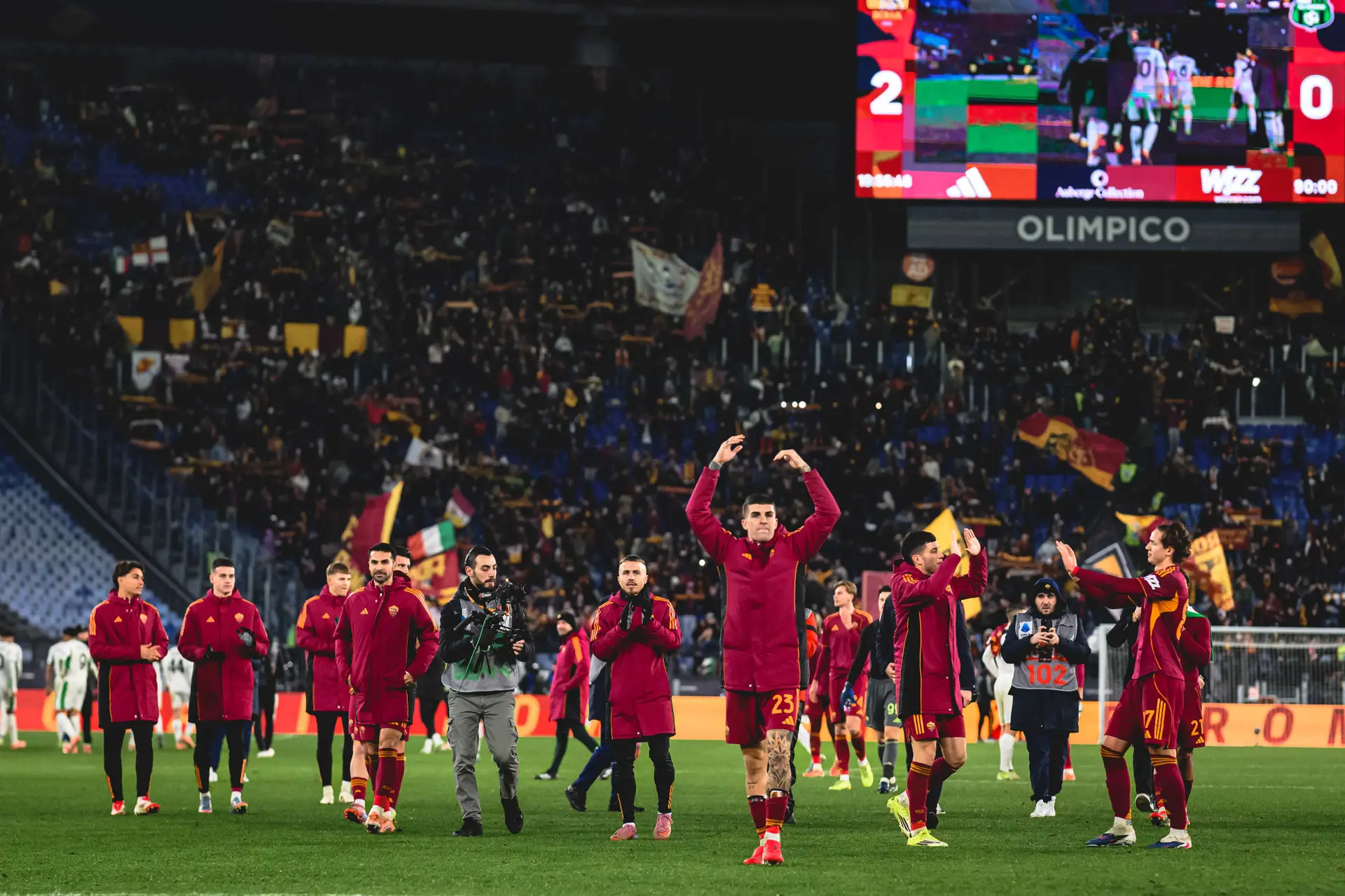 mancini roma sassuolo