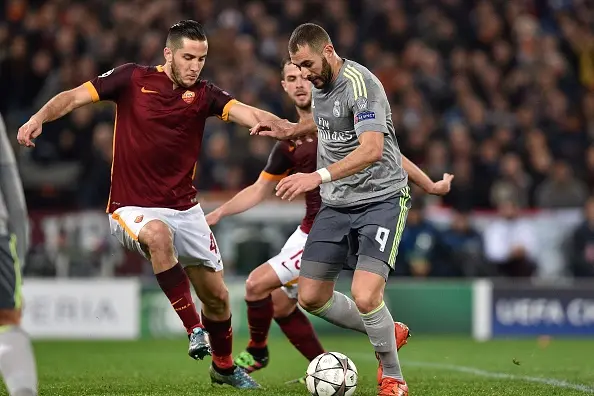 manolas benzema roma real