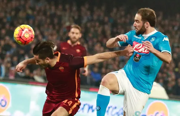 manolas colpo testa higuain napoli roma