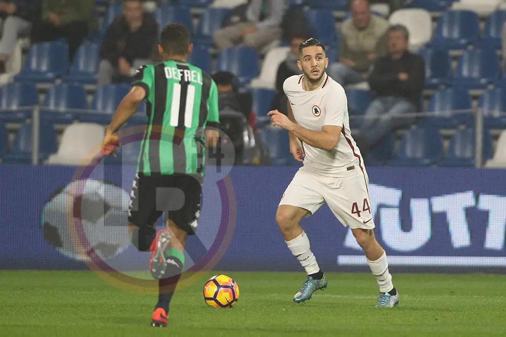 manolas defrel sassuolo roma