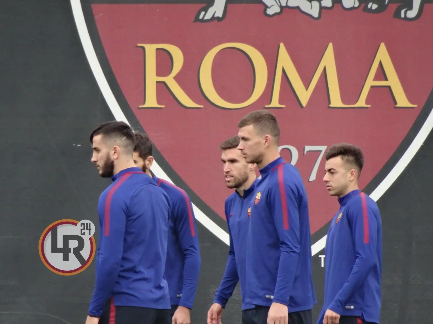 manolas dzeko strootman el shaarawy rifinitura pre atletico