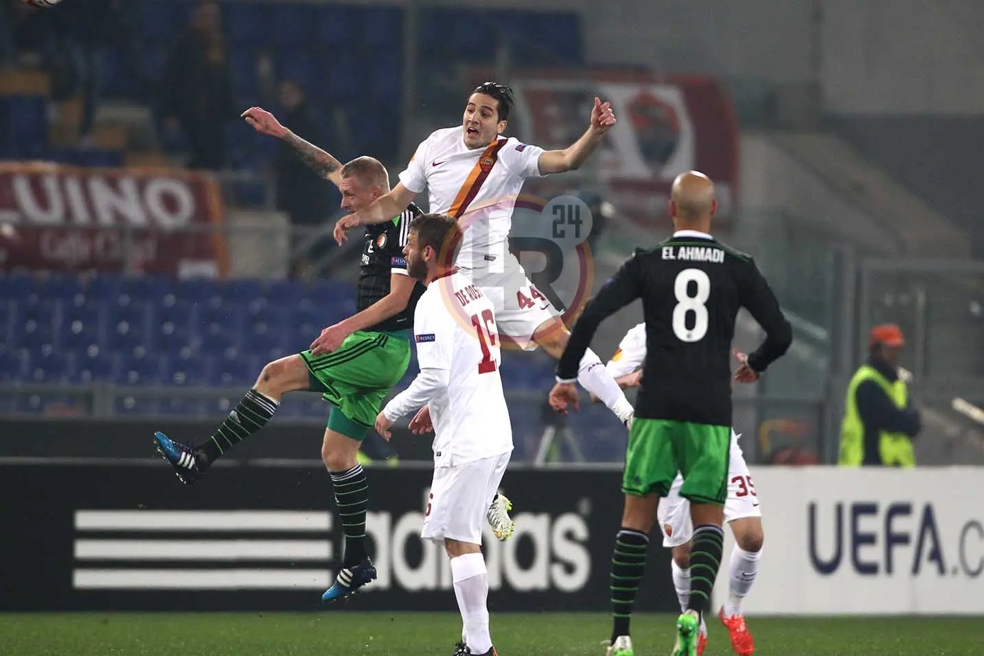 manolas elevazione roma feyenoord 20022015 foto gino