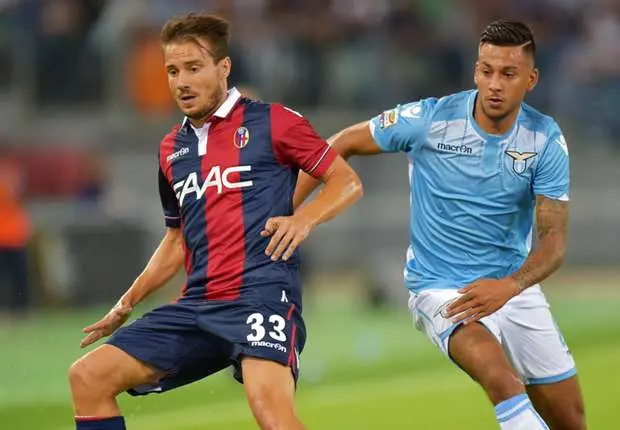 matteo brighi ricardo kishna lazio bologna serie a 08222015 hm0bds0c6nbu1xmoncps4svfa