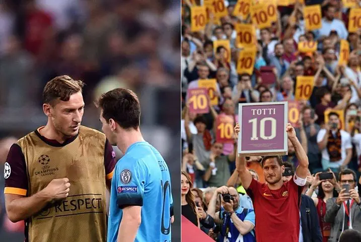 messi totti
