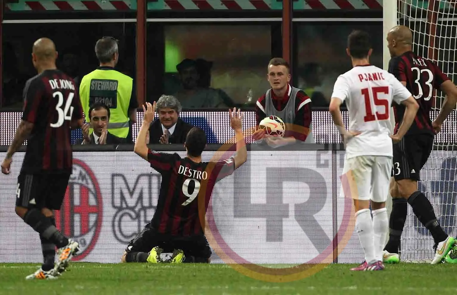 milan roma destro 9515 mancini