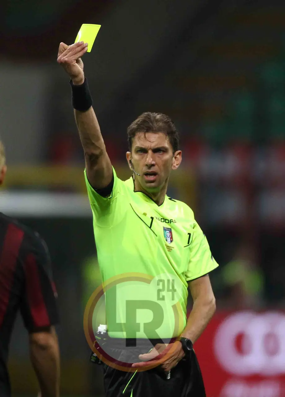 milan roma tagliavento 9515 mancini