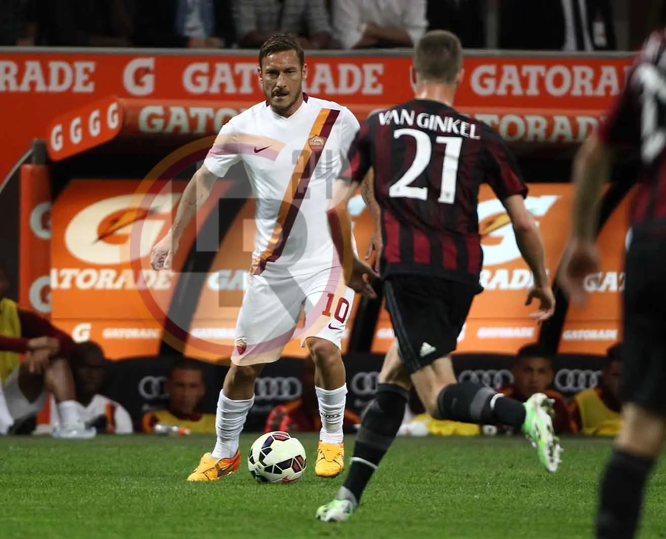 milan roma totti 9515 mancini