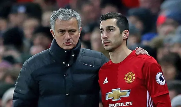 mkhitaryan mourinho