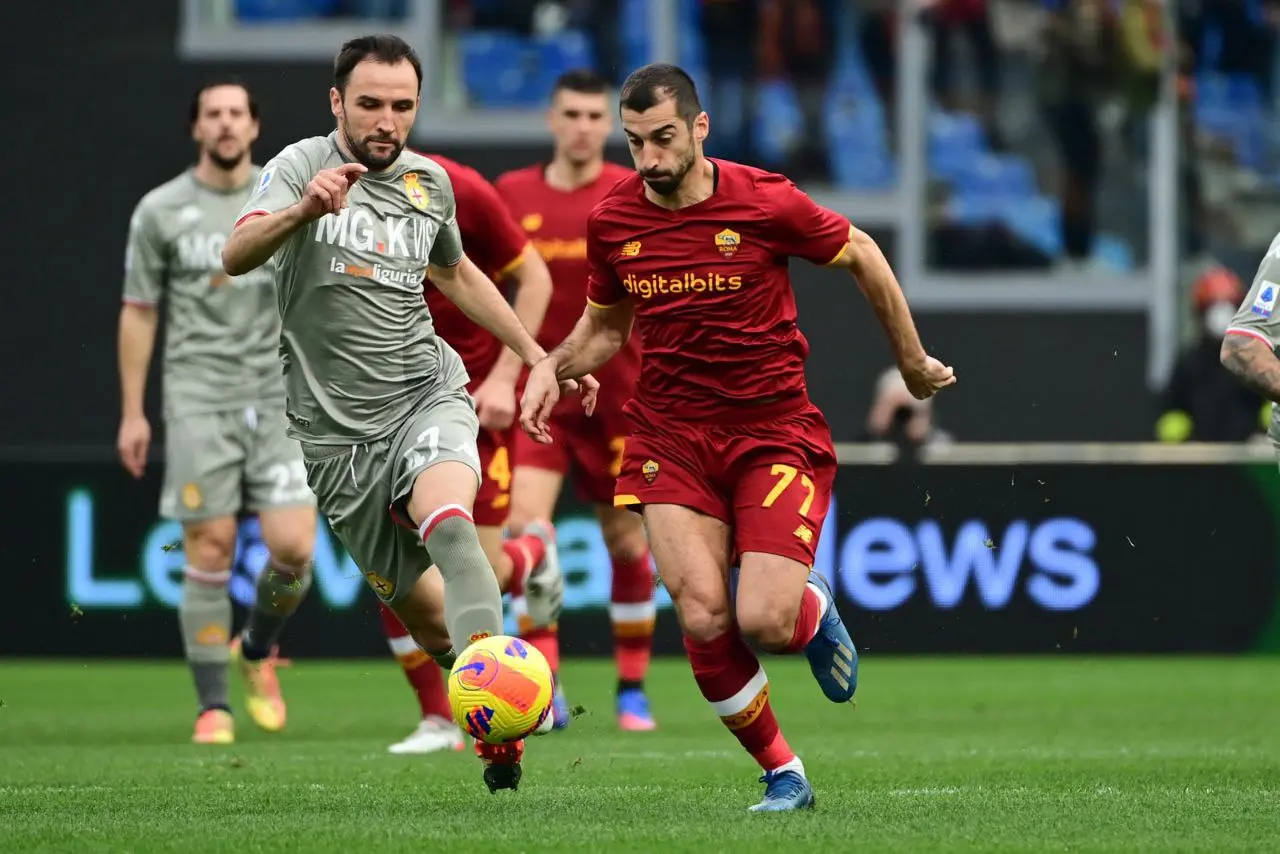 mkhitaryan roma genoa