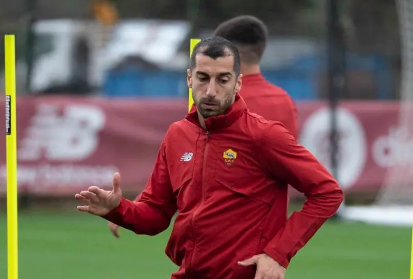 mkhitaryan trigoria primo piano