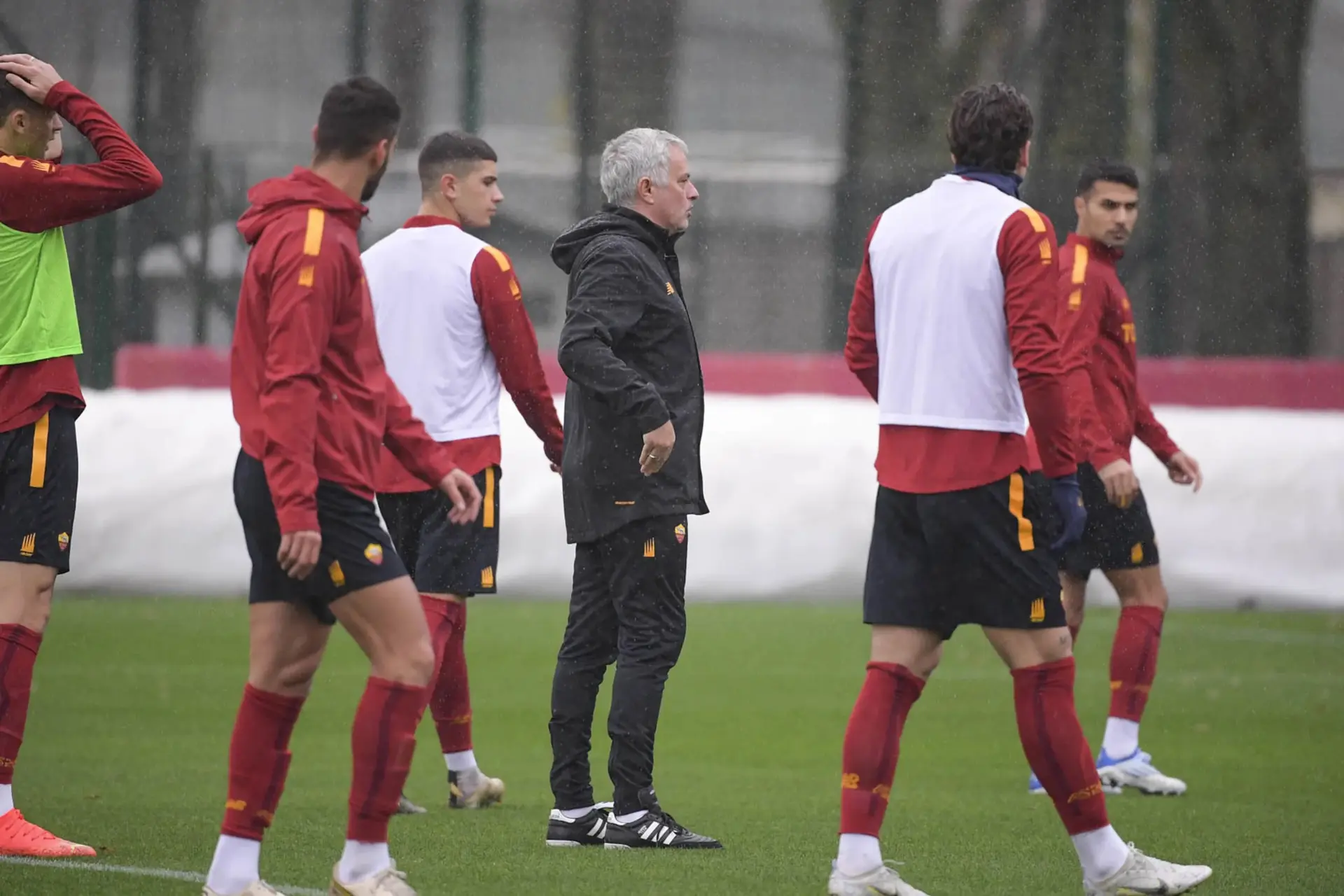 mourinho allenamento