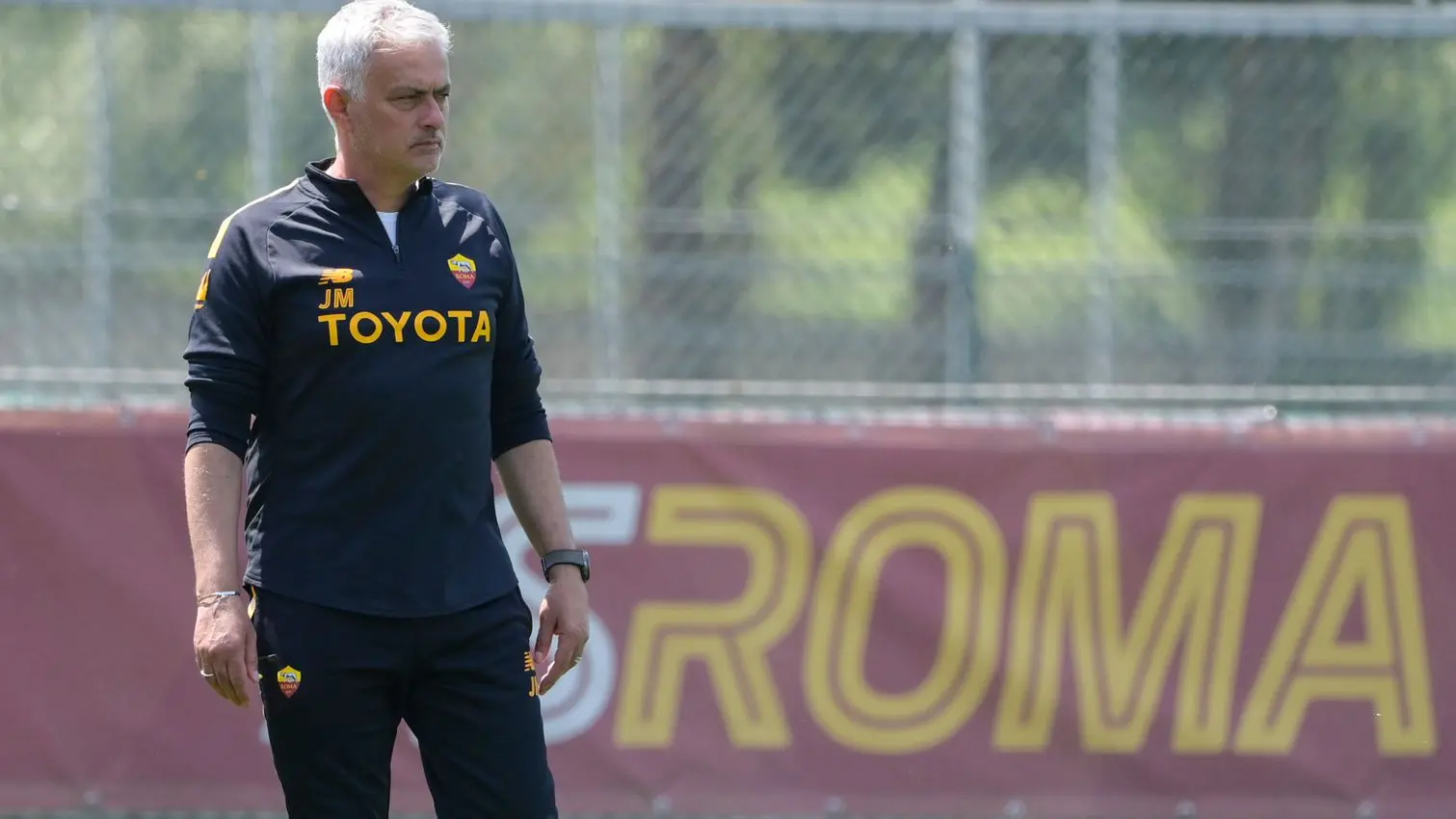 mourinho allenamento