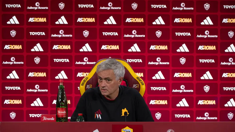 mourinho conf sassuolo roma
