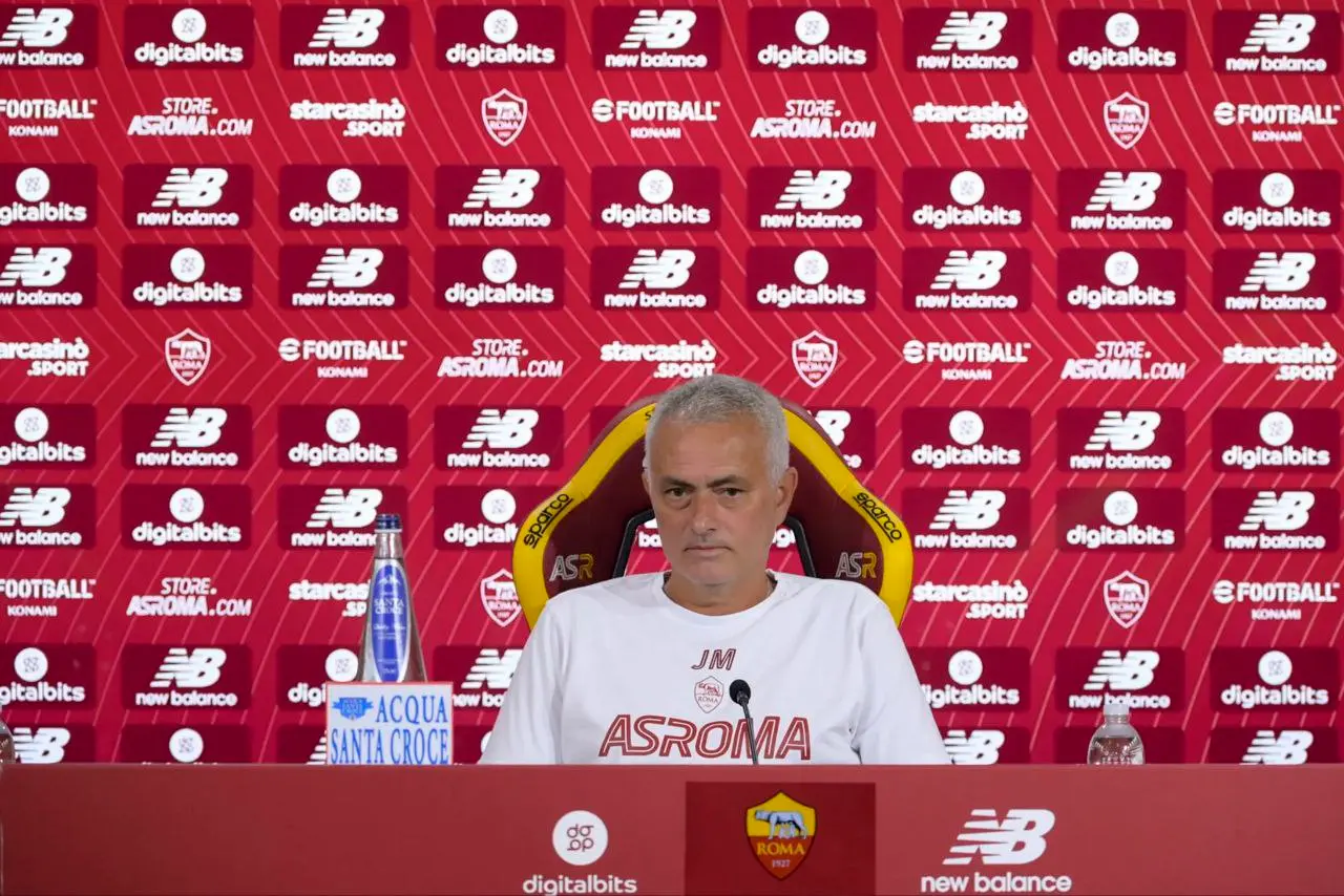 mourinho conferenza stampa trigoria
