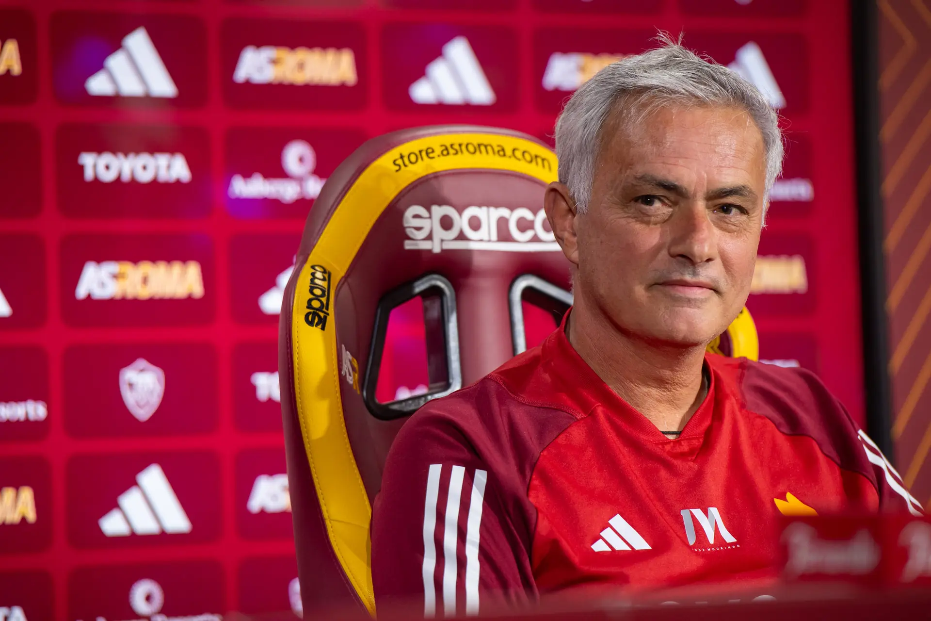 mourinho conferenza trigoria
