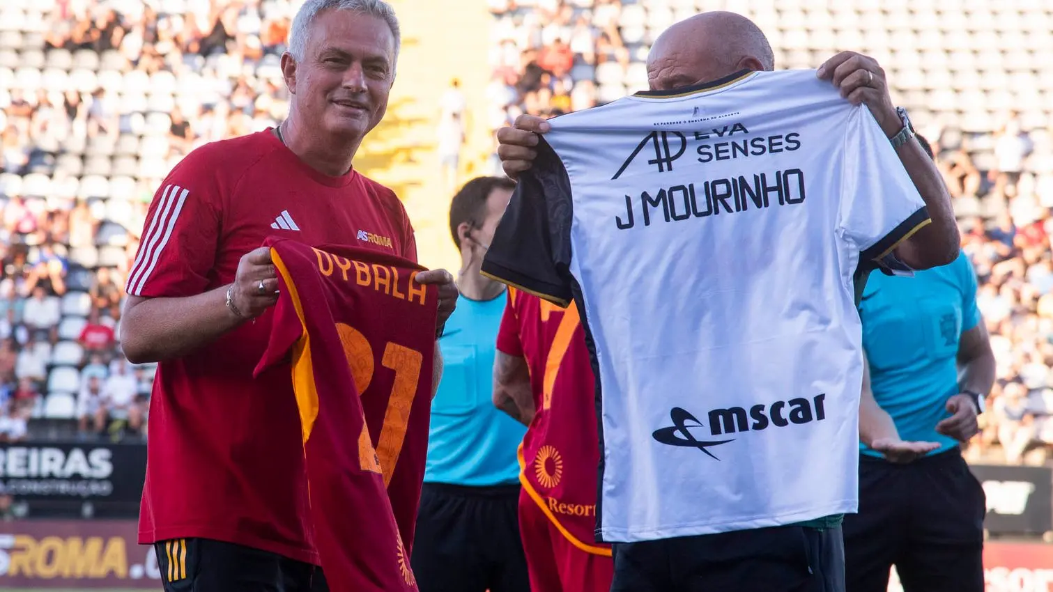mourinho e mota farense roma