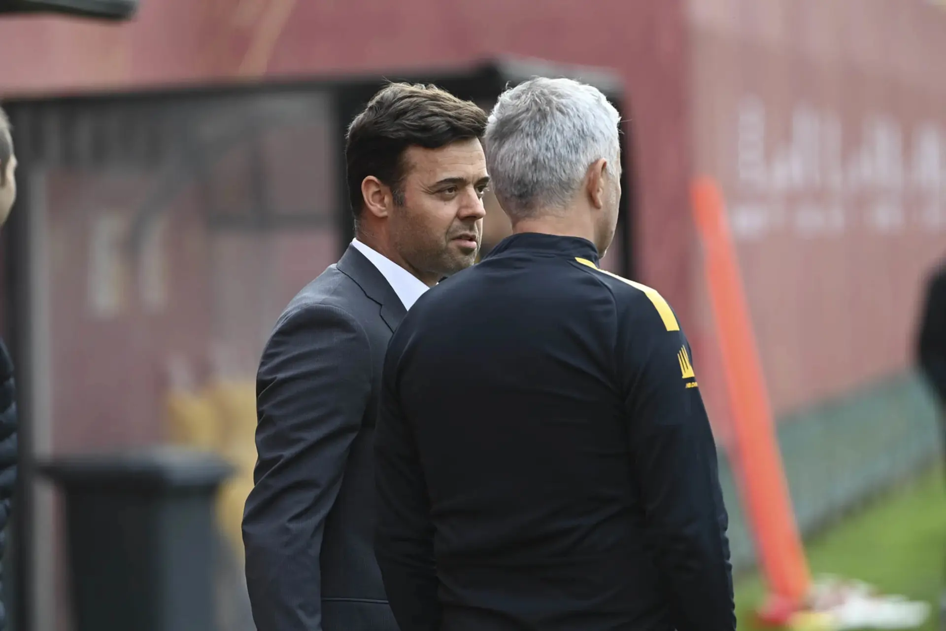 mourinho e pinto trigoria
