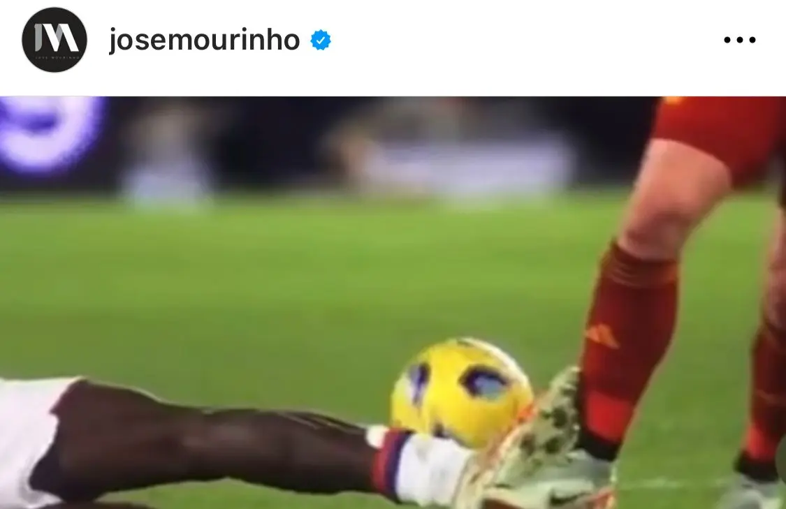mourinho instagram