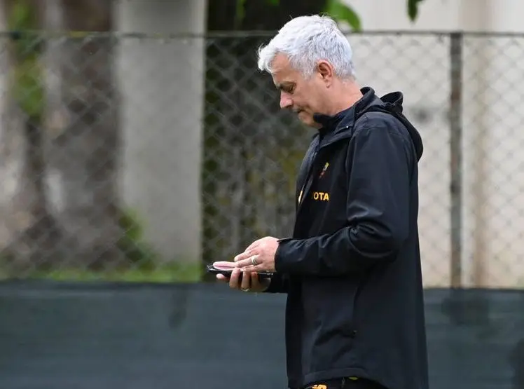 mourinho rifinitura bayer roma
