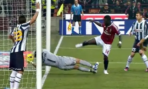 muntari gol juventus