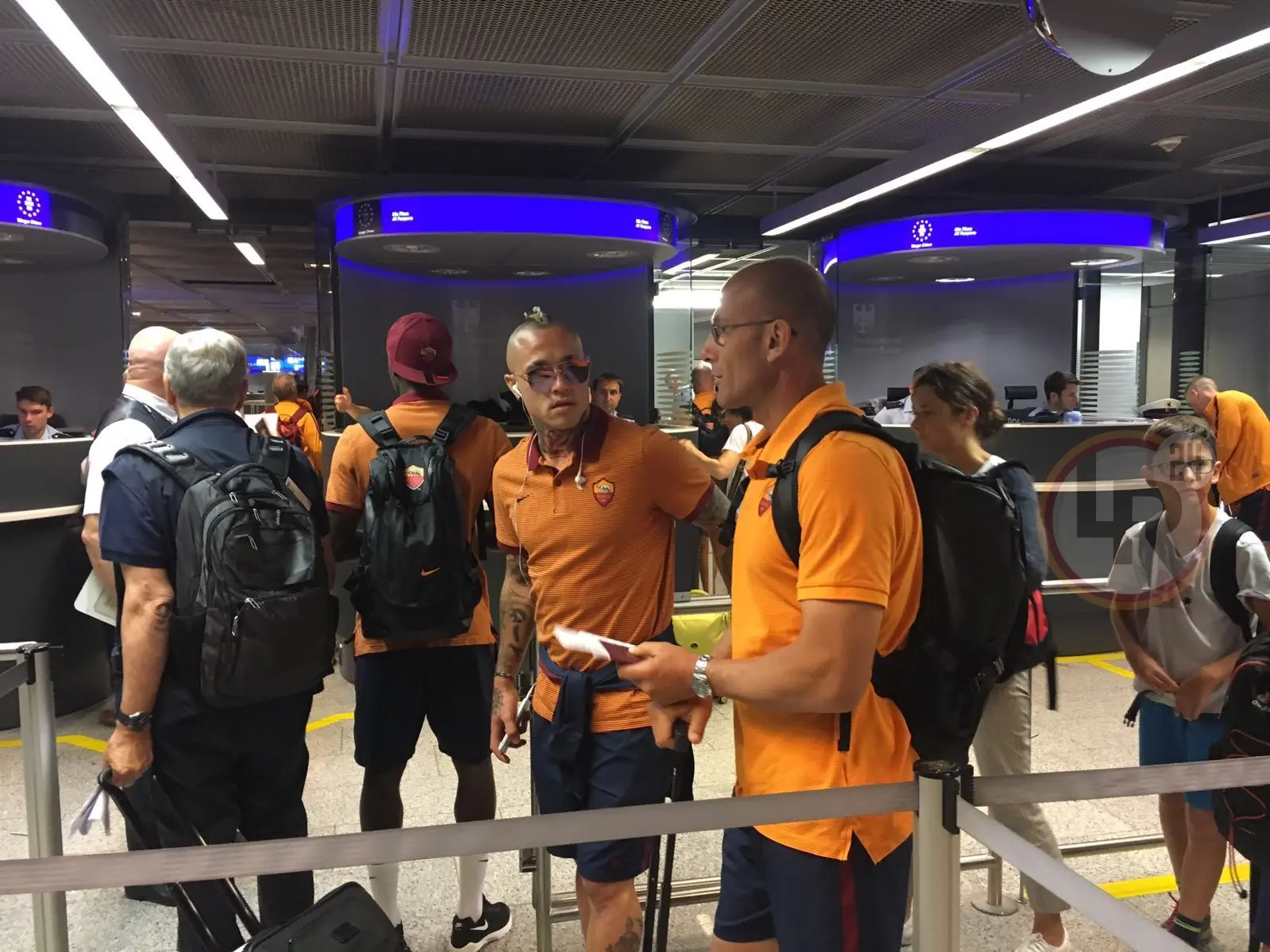 nainggolan 2 roma in partenza per boston 230716