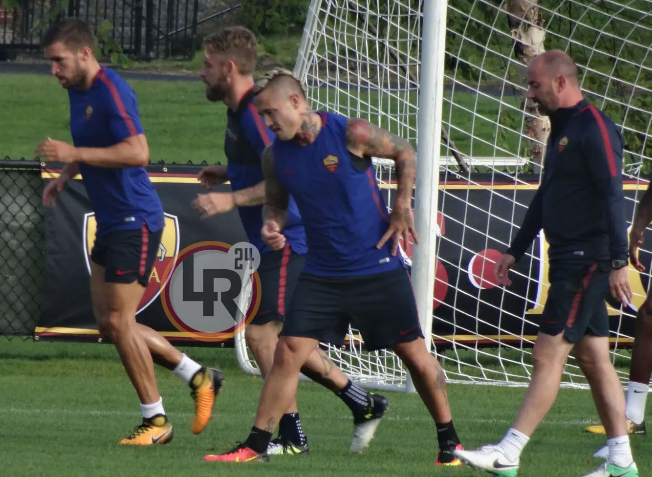 nainggolan allenamento boston