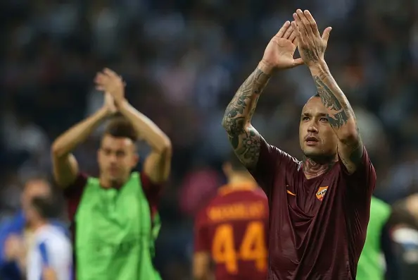 nainggolan applausi porto roma