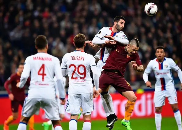 nainggolan azione lione roma