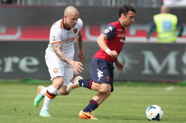 nainggolan cagliari roma