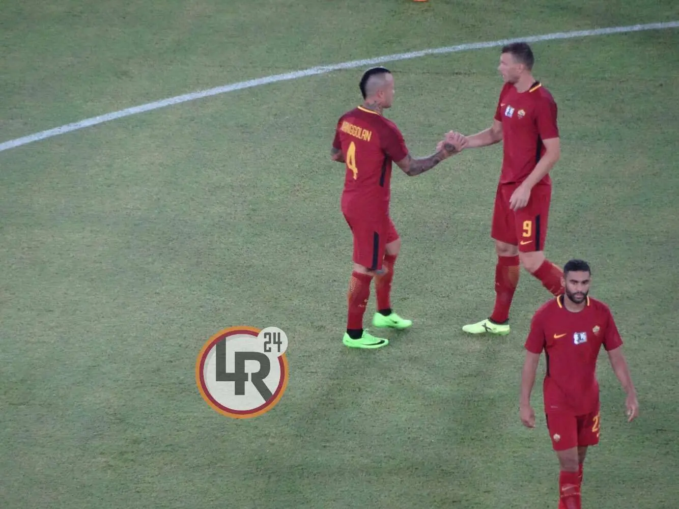 nainggolan dzeko defrel siviglia roma