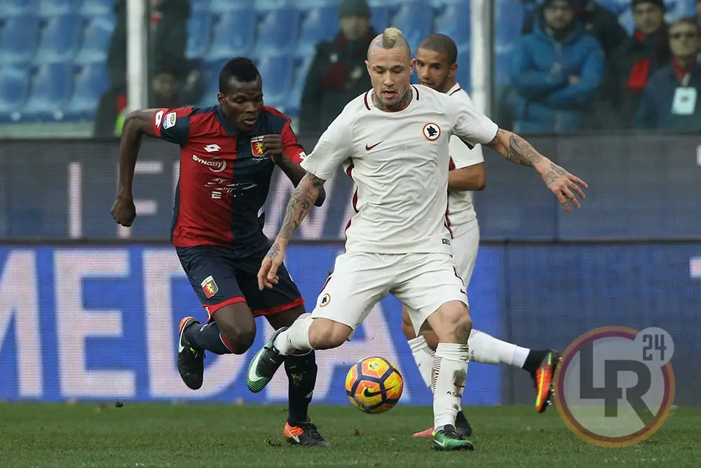 nainggolan genoa roma