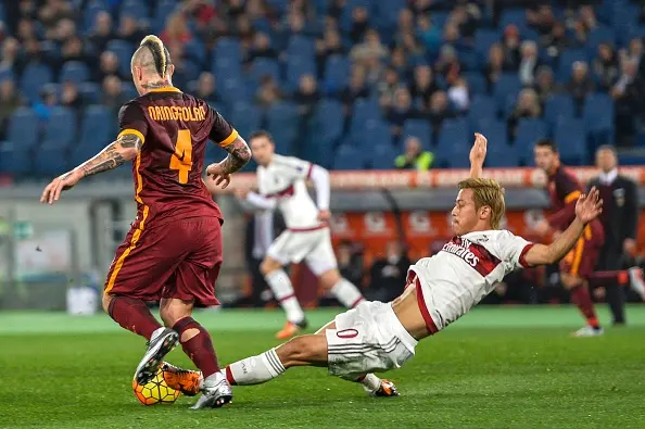 nainggolan honda roma milan