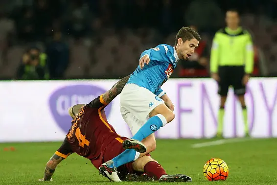 nainggolan jorginho napoli roma