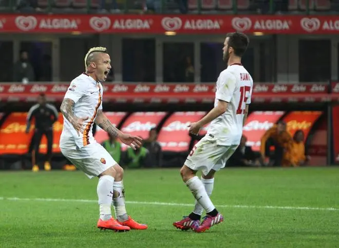 nainggolan pjanic urlo inter roma