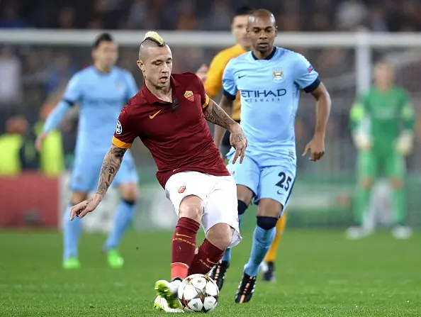 nainggolan roma manchester city 101214