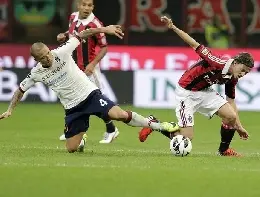 nainggolan tackle vs milan