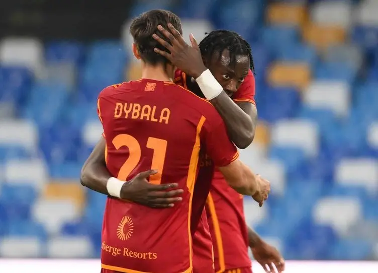 napoli roma abraham dybala
