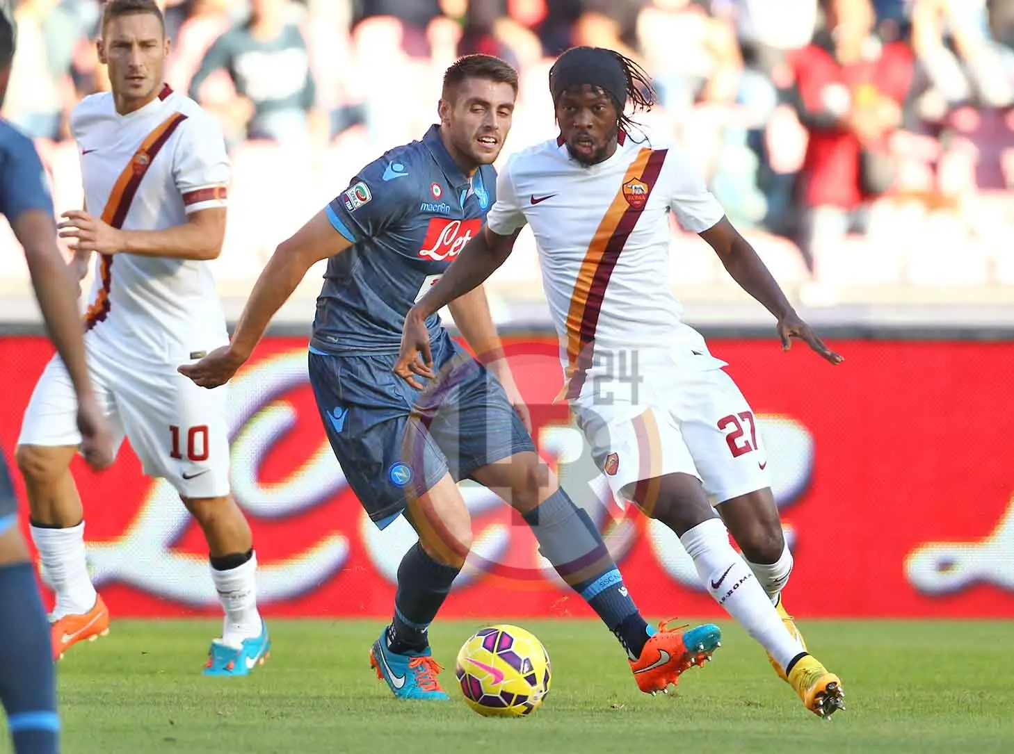napoli roma gervinho mancini