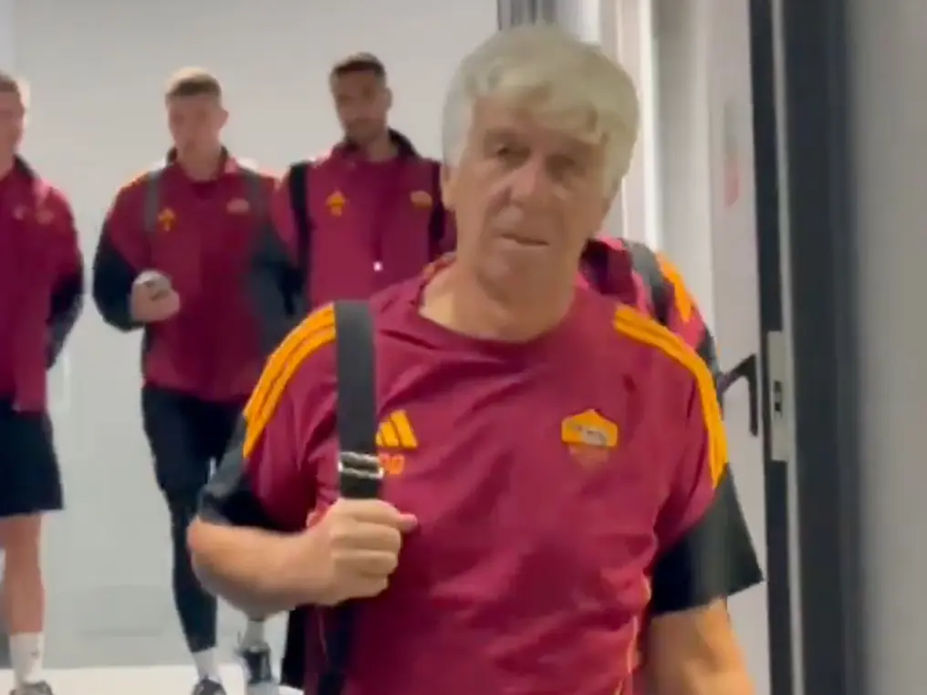 nizza roma partenza gasperini
