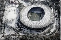 olimpico dallalto neve febbraio2012