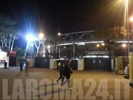 olimpico esterno ingresso sud notte roma fiorentina 081212