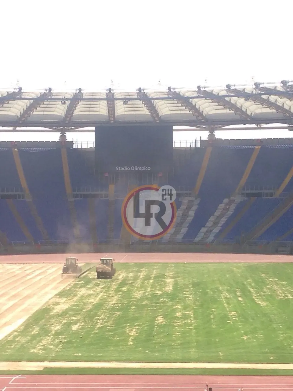 olimpico lavori curva sud 3