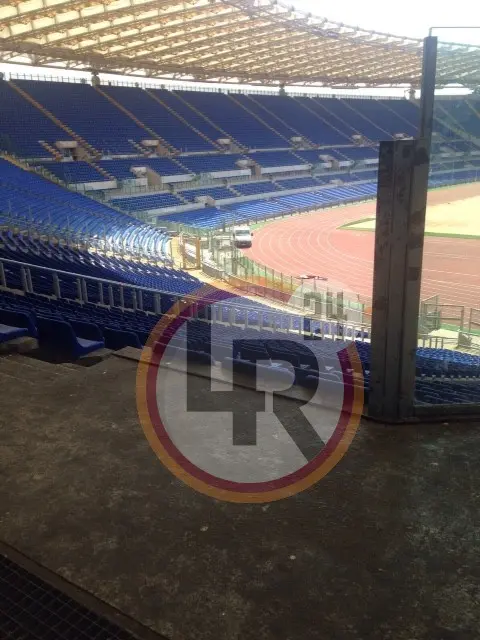 olimpico lavori curva sud 6