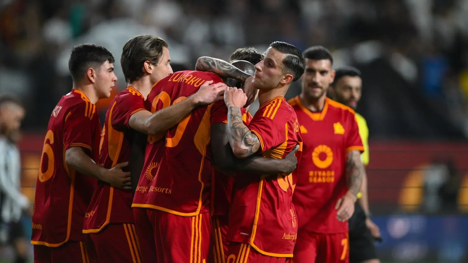 pagano e lukaku al shabab roma