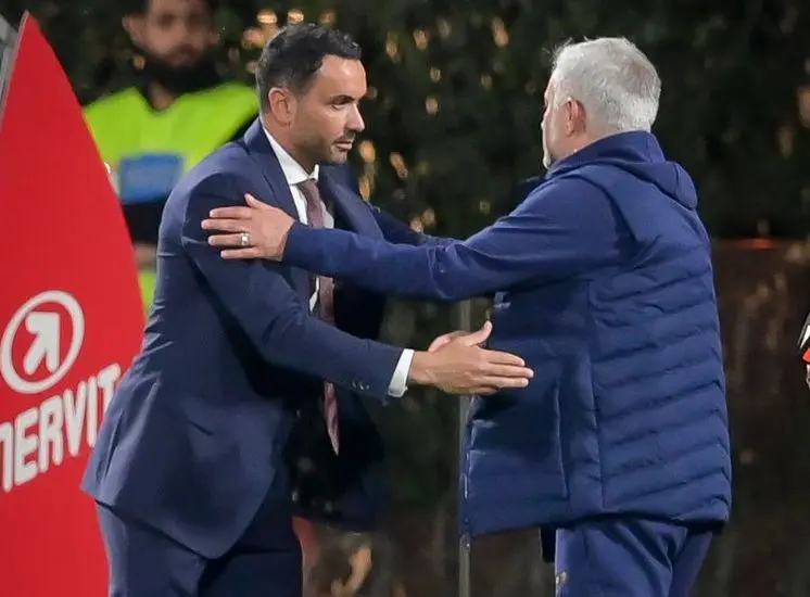 palladino e mourinho monza roma