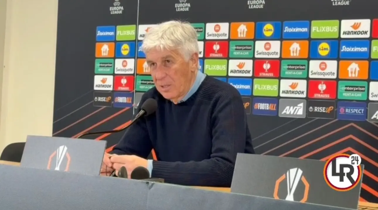 panathinaikos roma gasperini conferenza stampa